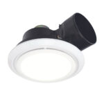 Luna Quiet Boost Exhaust Fan With CCT LED Light 250 (White)