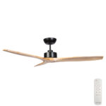 fanco-wynd-dc-ceiling-fan-with-remote-matte-black-handcrafted-natural-timber-blades-54-inch
