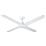 Hunter Pacific Typhoon Mach 3 AC Ceiling Fan - 56" (White)