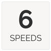 6 Speeds