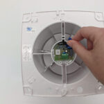 Chico Exhaust Fan 150mm with Humidity Sensor & Timer (White) - Image 4