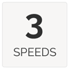 3 Speeds