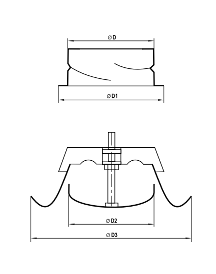Metal cone vent dimensions