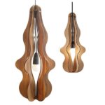 australian genie timber pendant