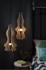 liquid amber genie timber pendant