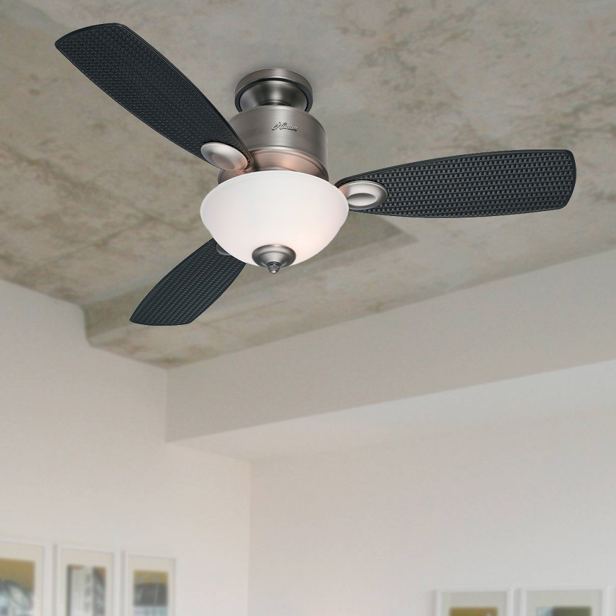 Kohala Bay Ceiling Fan With Light 48 Antique Pewter Lumera Living
