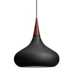 nona black pendant light