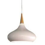 white nona pendant light