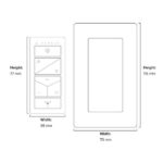 Three-Sixty Mi Remote Control Slimline + Dimmer - Image 3