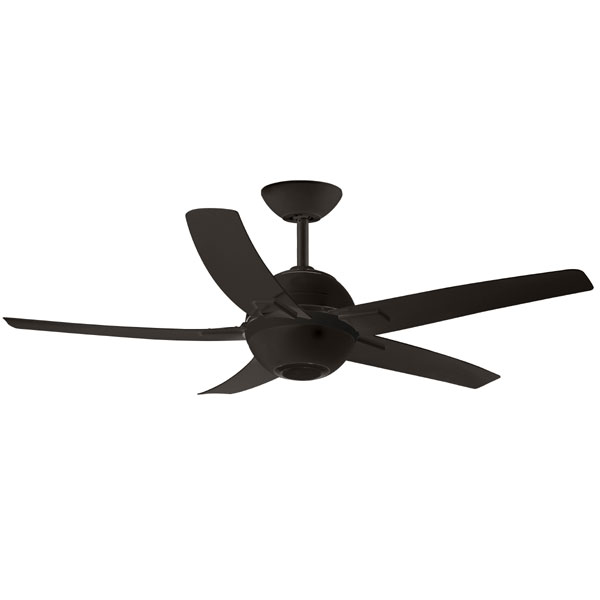 Symphony Ceiling Fan 56 With Speaker And Remote Black Lumera Living