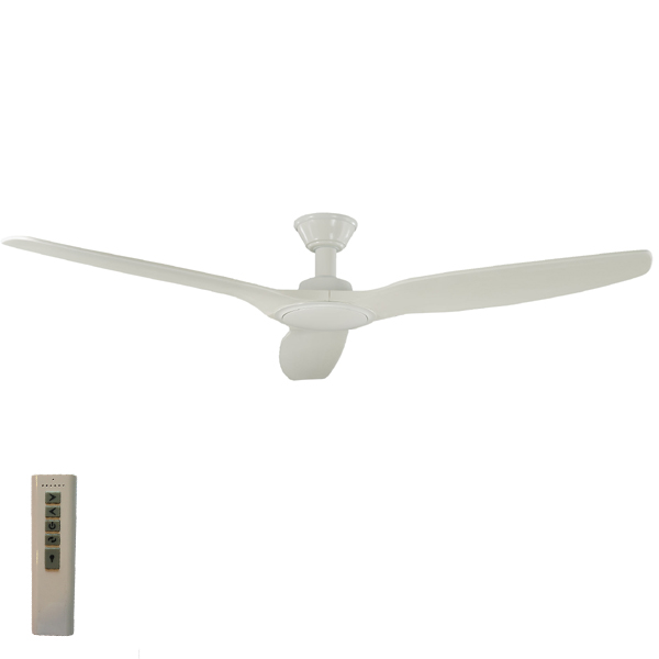 Trident Ceiling Fan Dc Motor 70 With Remote White Lumera Living