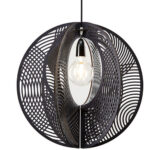 liquid amber timber pendant light