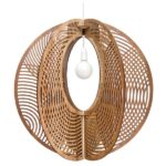 tasmanian oak hoop pendant light