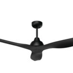 Bahama DC Ceiling Fan 52″ with Remote (Black) - Image 2