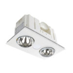 Horizon Exhaust Fan 3  in 1 with LED Light (White) - Image 2
