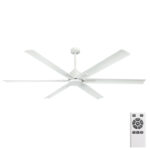 Mercator Rhino 6 Blade DC Ceiling Fan - 72" (White)