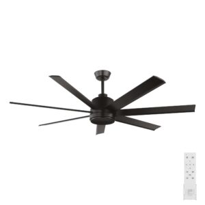 Eglo Tourbillion DC Ceiling Fan with Remote - 80" (Black) - main