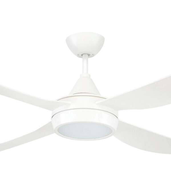 Brilliant Vector AC Ceiling Fan with LED Light - 52" (Antique White) - Image 2