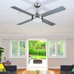 Azure Ceiling Fan with Light - 48" (Brushed Nickel) - Image 2