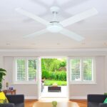Hunter Pacific Azure 26 AC Ceiling Fan - 48" (White) - Image 3