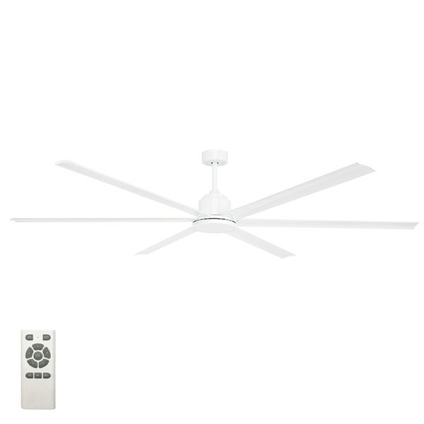 Hercules Ceiling Fan Dc Motor 96 With Remote White