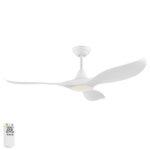 Noosa DC CCT LED Ceiling Fan With Remote - White 52" - Image 2