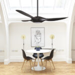 Origin Ceiling Fan With DC Motor & CCT LED Light 56″ (Black) - Image 6