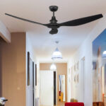 Concorde 2 Ceiling Fan  DC Motor 58″ with Remote (Black) - Image 2