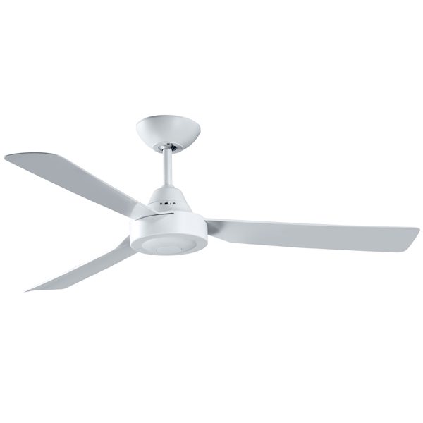 Manzer Ii Bullet Ceiling Fan 48 White Lumera Living