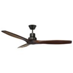 Mercury Ceiling Fan 52″ - Timber Blades (Oil Rubbed Bronze)