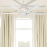 Mercator Rhino 6 Blade DC Ceiling Fan - 72" (White) - Image 3
