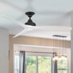 Spitfire V2 Ceiling Fan 60″ (Black with White Plastic Blades) - Image 2