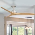 Spitfire V2 Ceiling Fan 60″ (Brushed Nickel with Natural Plastic Blades) - Image 2