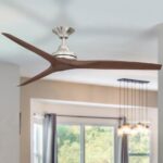 Spitfire V2 Ceiling Fan 60″ (Brushed Nickel with Walnut Plastic Blades) - Image 2