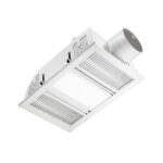 Airbus Exhaust Fan: 3 in 1 with LED Light (White) - Image 2