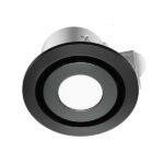 Ventair Airbus Low Profile Exhaust Fan With LED Light: Round 225mm (Black) - Image 2