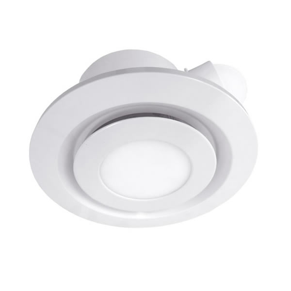 White Airbus Exhaust Fan with Light