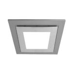 Ventair Airbus Low Profile Exhaust Fan With LED Light: Square 200mm (Silver) - Image 2