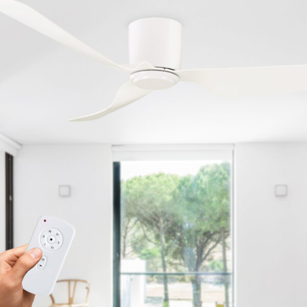 White City DC Ceiling Fan With Remote (Mercator) 52″ - Image 2