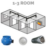 Heat Transfer Kit: 1-3 Room VKM (with 18m of duct)