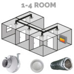 Heat Transfer Kit: 1-4 Room (with 24m of duct) - Image 2