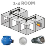 Heat Transfer Kit: 1-4 Room VKM (with 24m of duct) - Image 2