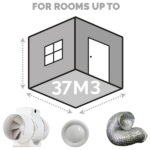 Inline Kit 4: Large room up to 37m3 TT 150mm - Image 2