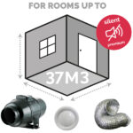 Inline Kit 5: Large room up to 37m3 TT Silent 150mm - Image 2