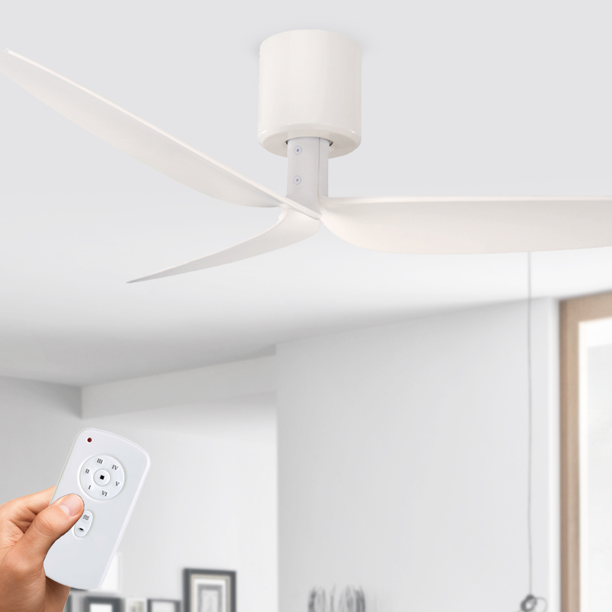 Mercator Lily Dc Ceiling Fan With Remote 52 White Lumera Living