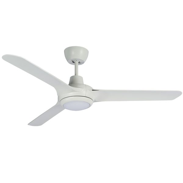 Cruise Ceiling Fan 56 With Led Light White Lumera Living