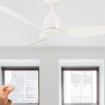 Mercator Manly DC Ceiling Fan With Remote: 52″ (White) - Image 2