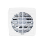 Maxair Window Exhaust Fan With Pull-Cord: 200mm (White)