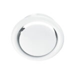 Adjustable Cone Vent: Metal 125mm (White) - Image 2