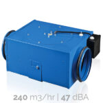VKP Minibox Centrifugal Inline Exhaust Fan: 100mm - Image 2
